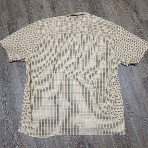 Aeropostale Men's Size X Large Beige Checkered Shirt - Picture 5 of 5